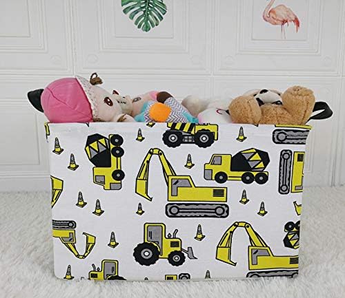 KUNRO Waterproof Toy Bin Storage Organizer for Nursery and Kids Room