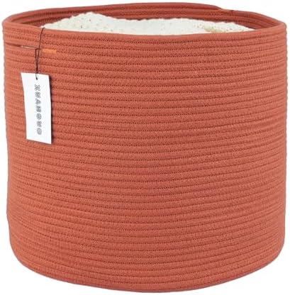Cotton Rope Storage Basket 16x14 for Baby Kids