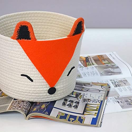 TT Homewares Orange Fox Storage Basket - Small Multipurpose