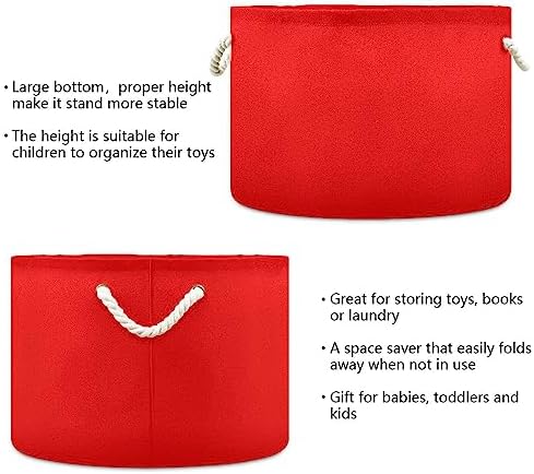 Kigai Large Round Cotton Rope Storage Basket 1