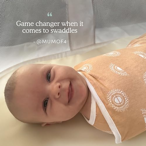 aden anais Easy Swaddle Wrap 3 Pack 0-3 Months 100 Cotton