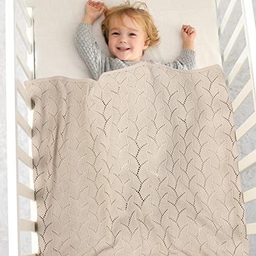 Mimixiong Soft Cotton Swaddle Blanket 30x40 Inches