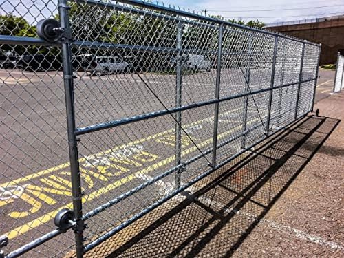 WARMWU Galvanized Steel Track Roller for Sliding Gates 2 Pack